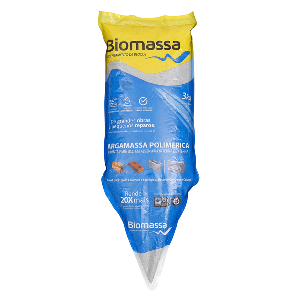 Argamassa Polimérica Biomassa do Brasil