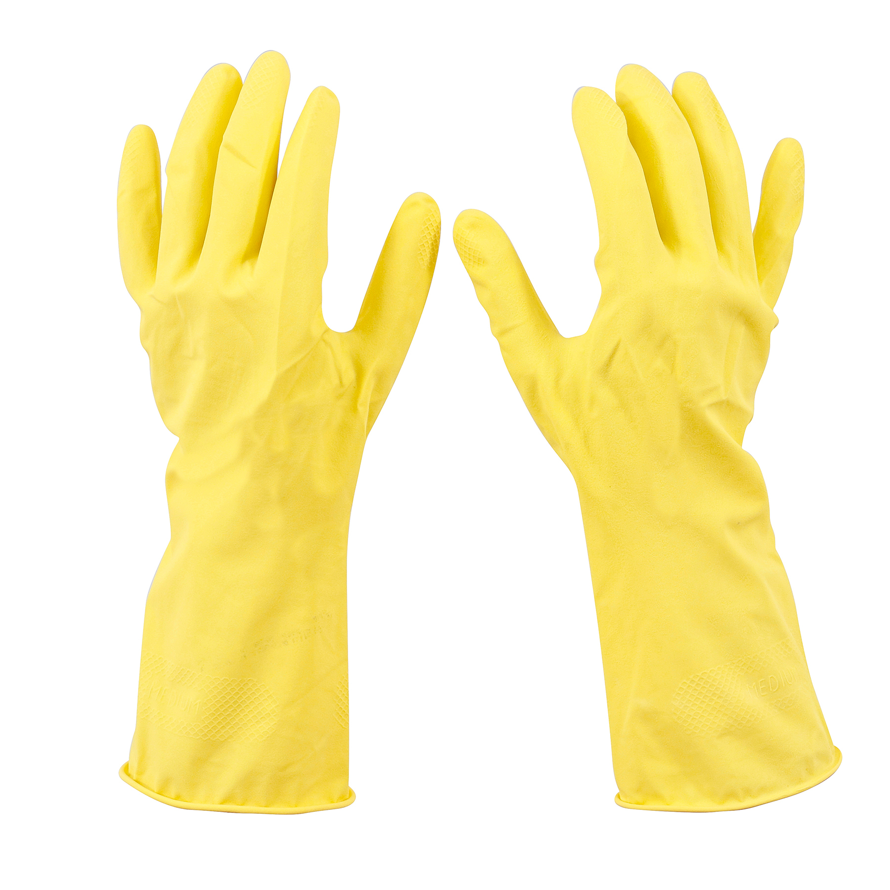Luva Látex Confort M Amarela Danny